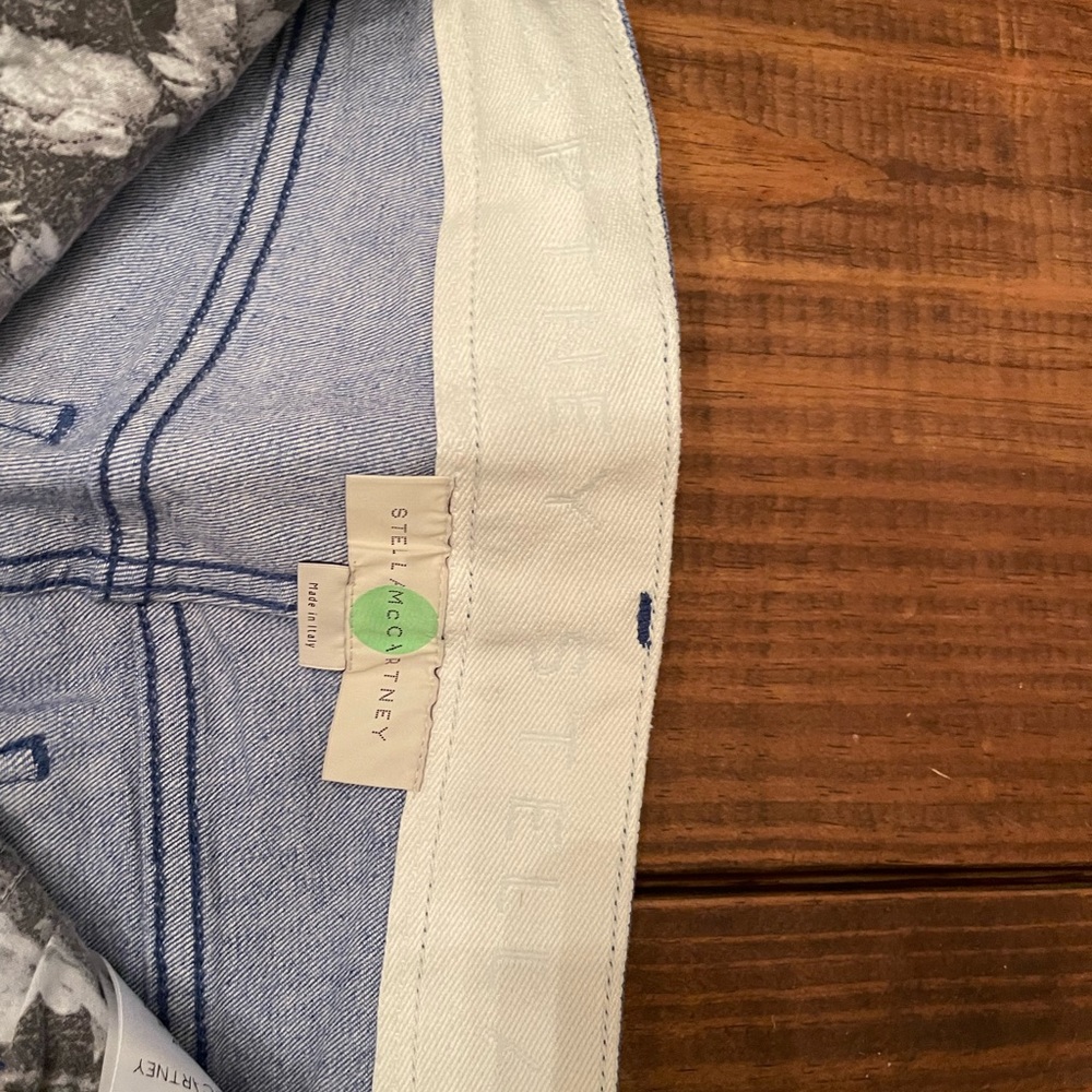 Never been worn size 24 Stella McCartney flare jeans. This designer runs small.